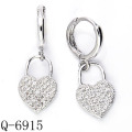 2016 Latest 925 Silver Earrings Fashion Jewelry (Q-6915)